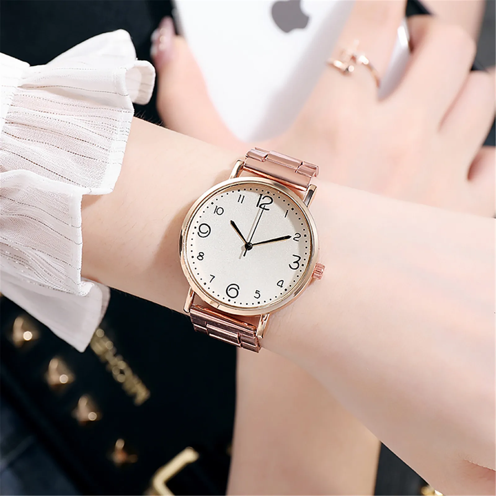 Ladies stainless steel watch Personality number Popular Casual Net With Stars Decoration Wild Belt Watch ×©×¢×•× ×™× ×œ× ×©×™× gift #N03
Ladies stainless steel watch Personality number Popular Casual Net With Stars Decoration Wild Belt Watch ×©×¢×•× ×™× ×œ× ×©×™× gift #N03